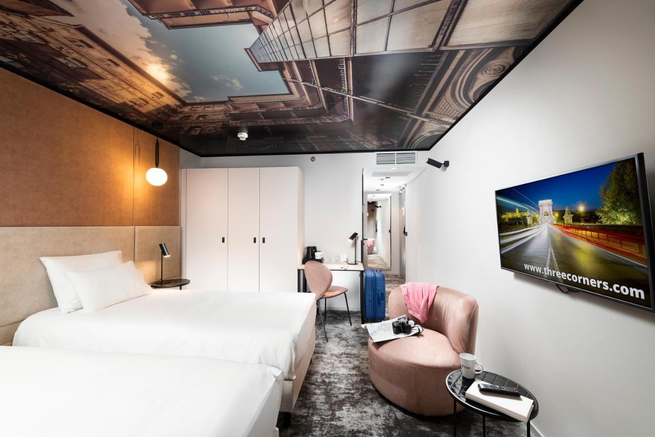 Three Corners Downtown Hotel بودابست المظهر الخارجي الصورة